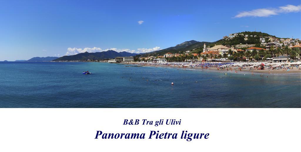 Tra Gli Ulivi Bed and Breakfast Pietra Ligure Exteriör bild
